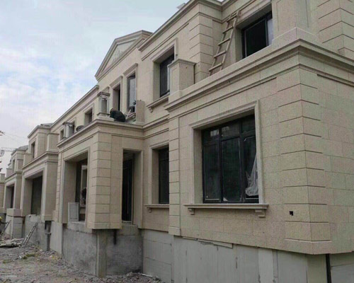 奢华别墅外墙,石材干挂彰显尊贵气质(图2) 奢华别墅外墙,石材干挂彰显尊贵气质(图2)